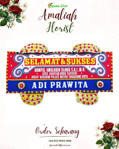 Karangan Bunga Ucapan Selamat pandeglang