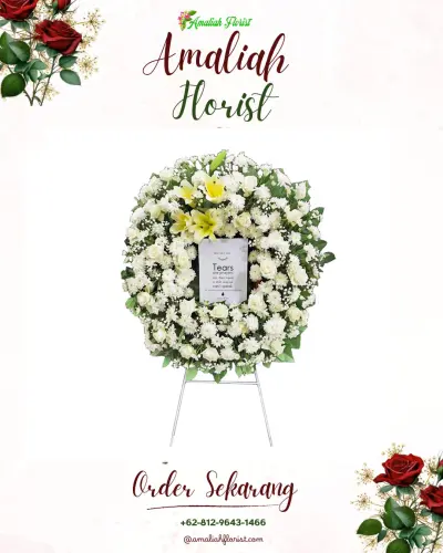 Krans Bunga Duka Cita pandeglang